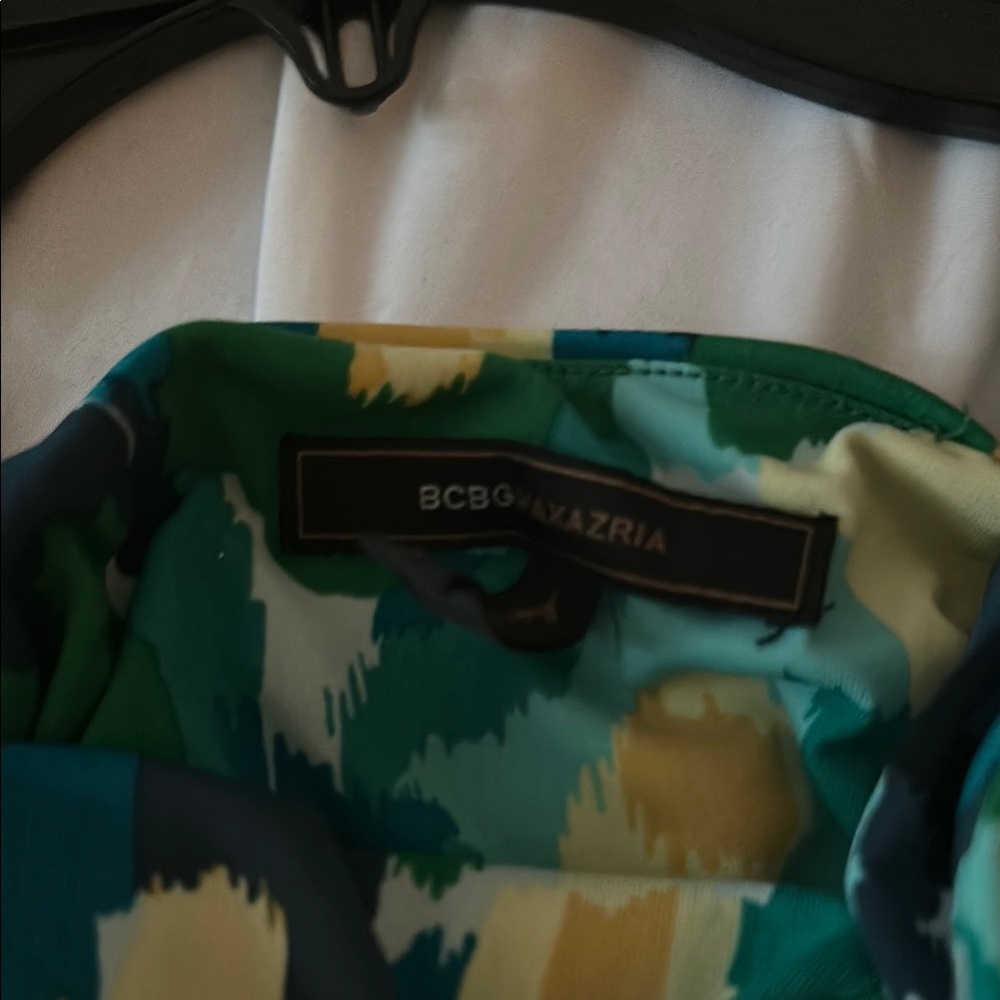 Bcbgmaxazria Multicolor Patterned Top - image 2